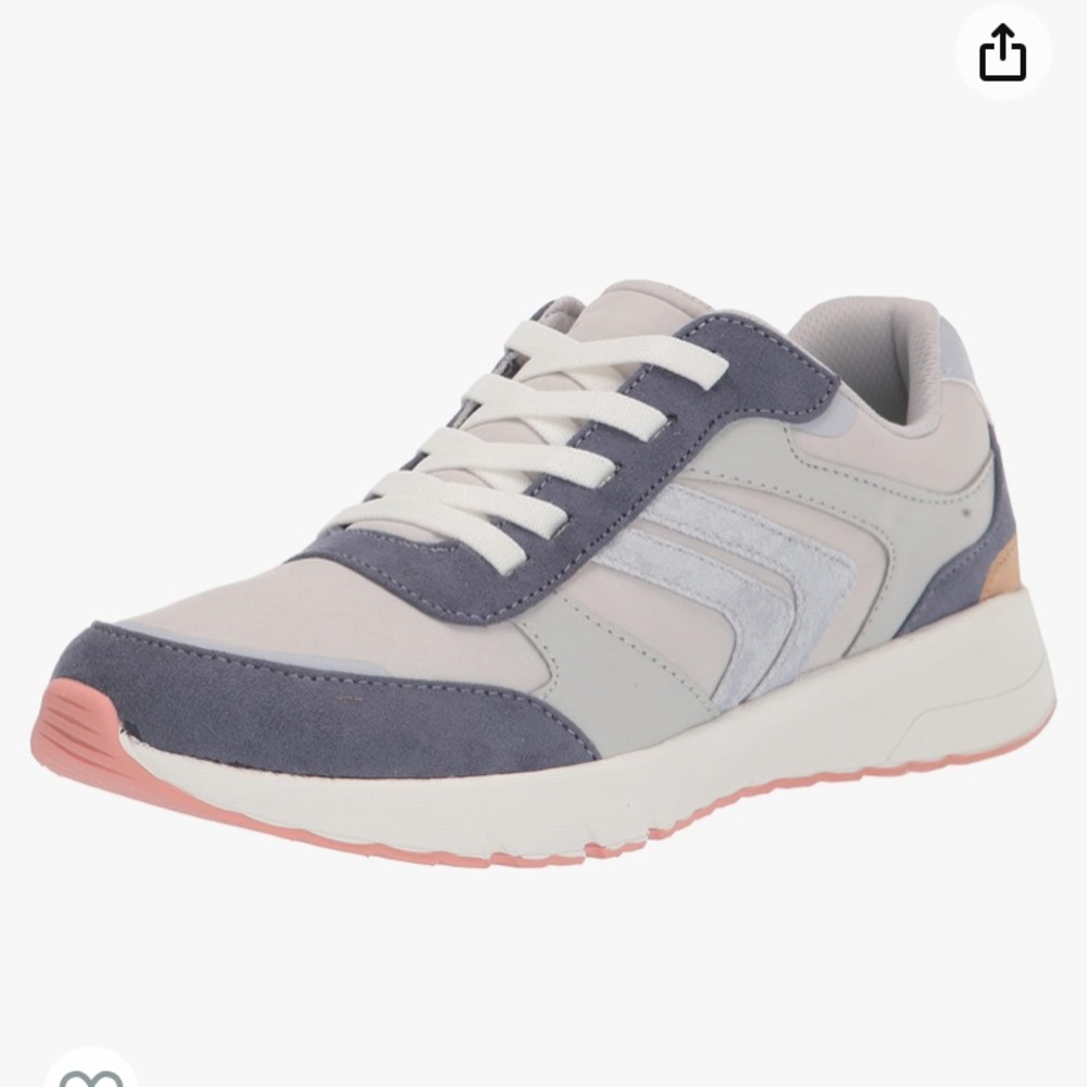 Dr. Scholl's Gray and Pink Athletic Shoes